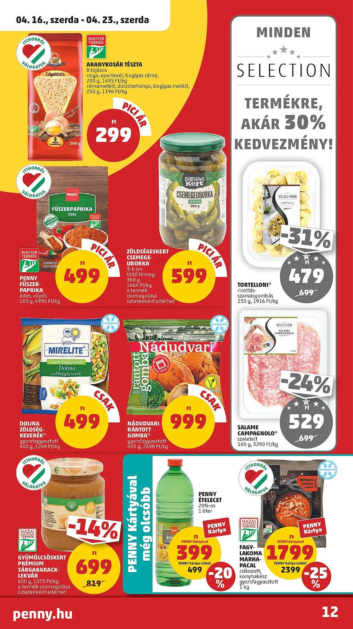 Katalógus PENNY akciós újság április 16.-tól április 23.-ig 2025. - Oldal 12