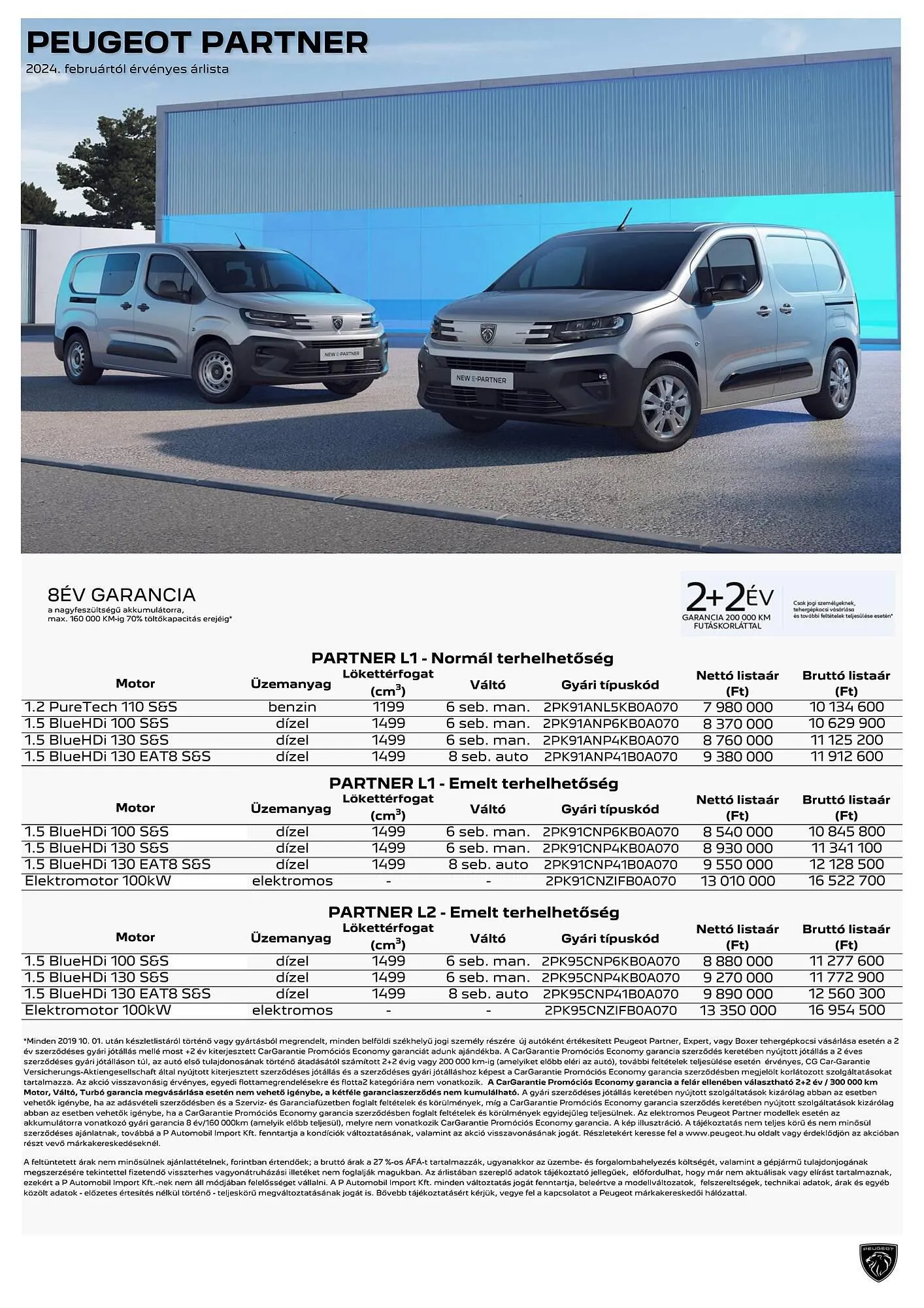 Katalógus Peugeot Partner akciós újság február 6.-tól június 30.-ig 2024. - Oldal 
