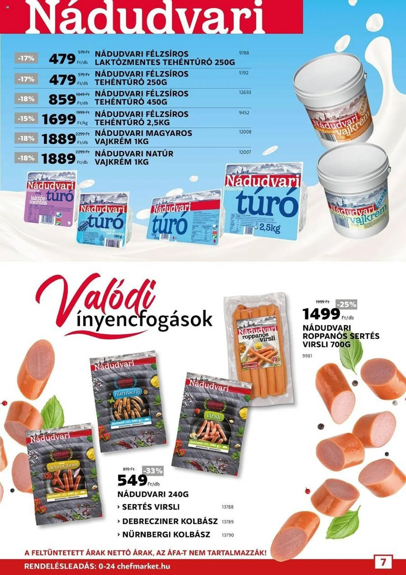 Katalógus Chef Market akciós újság december 1.-tól január 31.-ig 2024. - Oldal 7