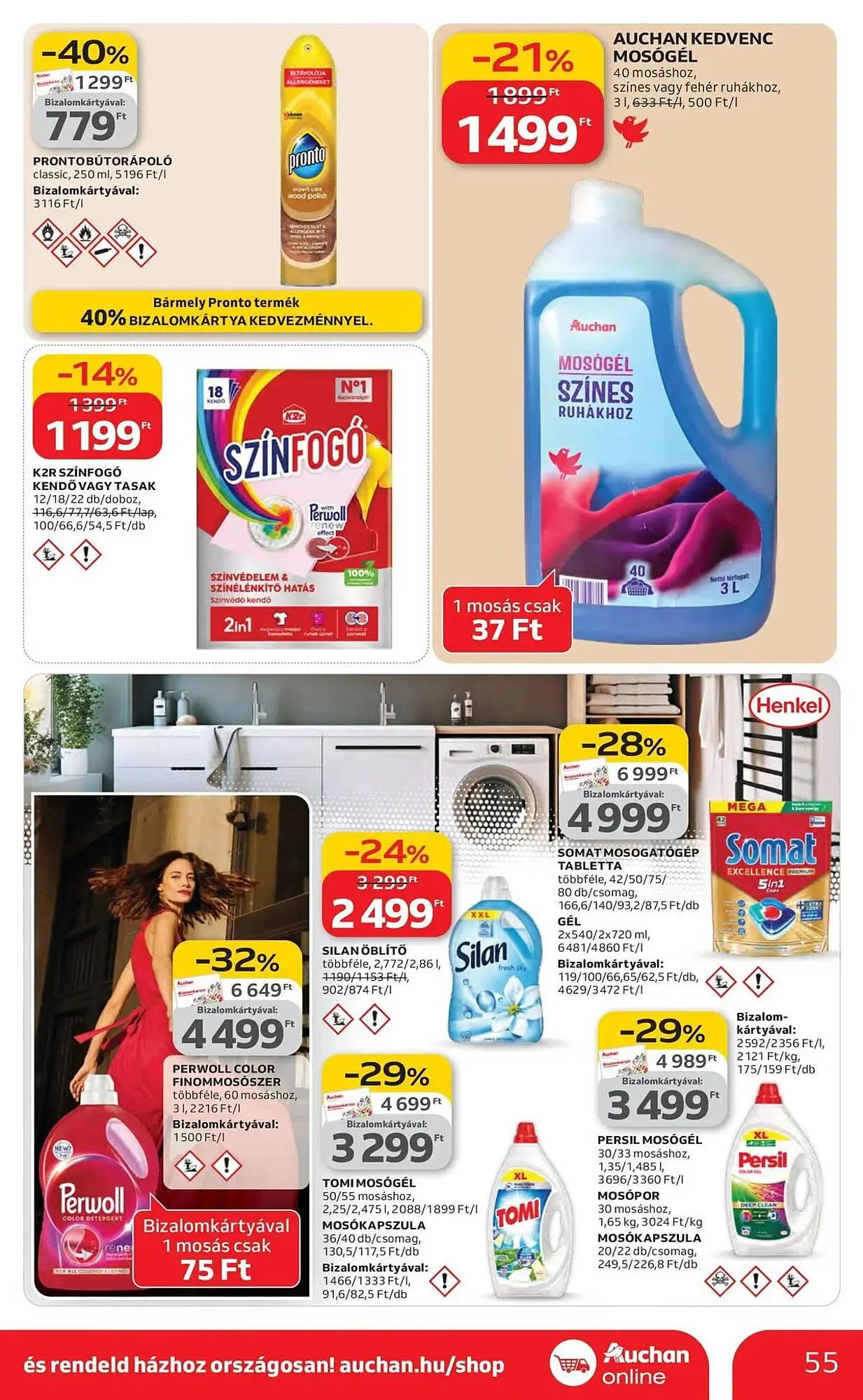 Katalógus Auchan akciós újság március 19.-tól március 25.-ig 2026. - Oldal 55