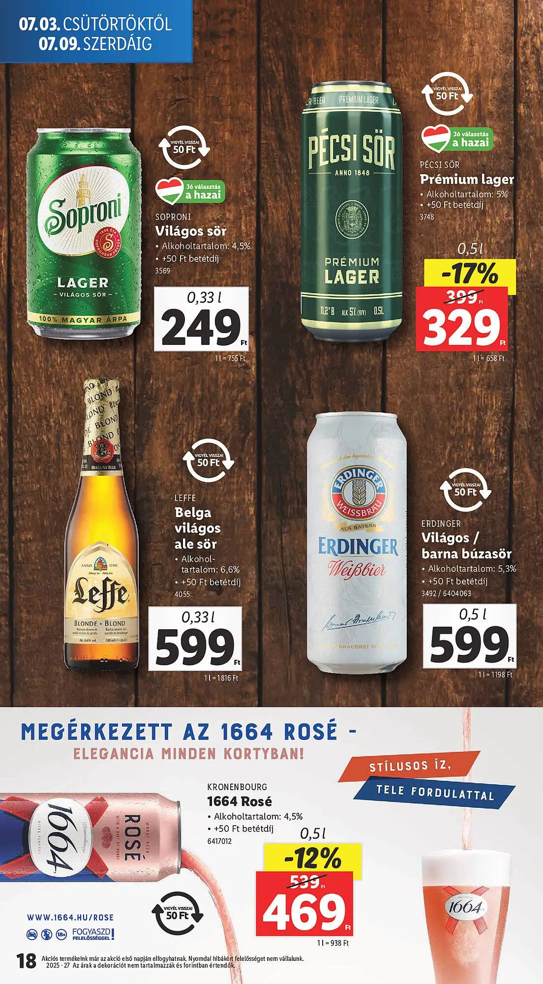 Katalógus Lidl akciós újság július 3.-tól július 9.-ig 2025. - Oldal 18