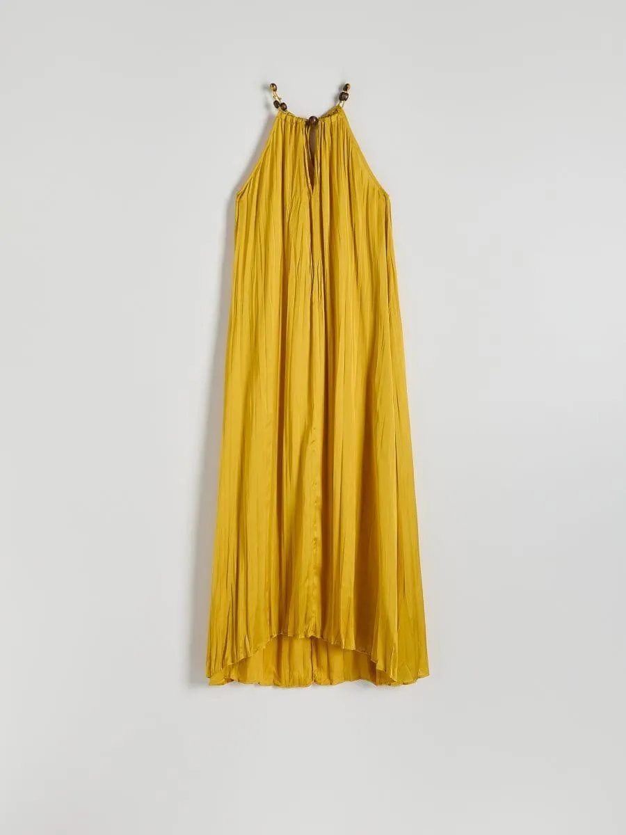 Halter neck maxi ruha
