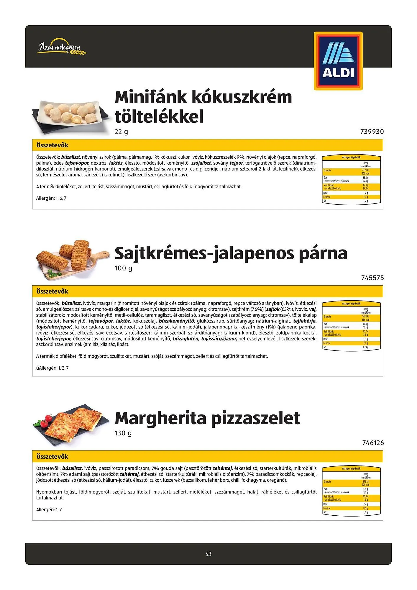 Katalógus ALDI akciós újság március 27.-tól április 21.-ig 2025. - Oldal 43