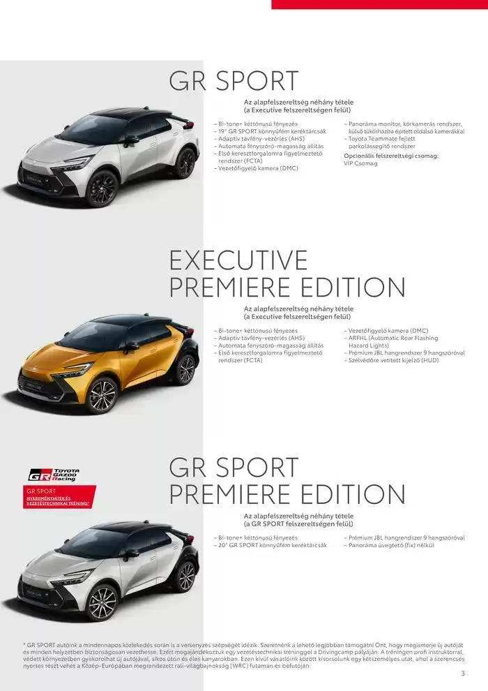 Katalógus Új Toyota C-HR Hybrid október 2.-tól október 2.-ig 2025. - Oldal 3