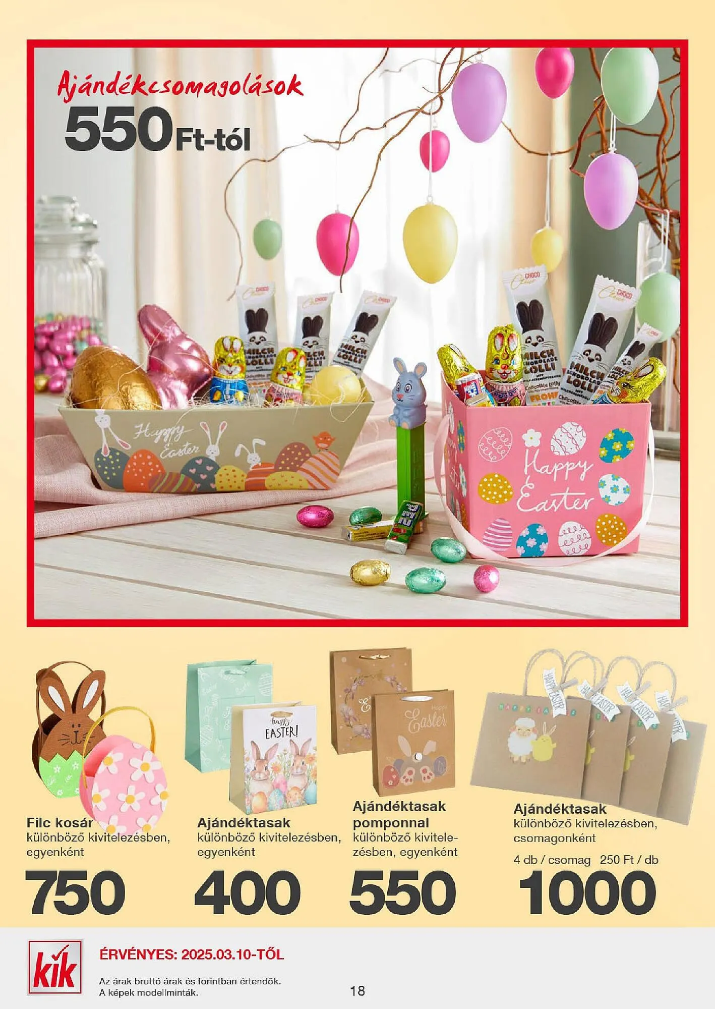 Katalógus Kik akciós újság március 7.-tól március 16.-ig 2025. - Oldal 18