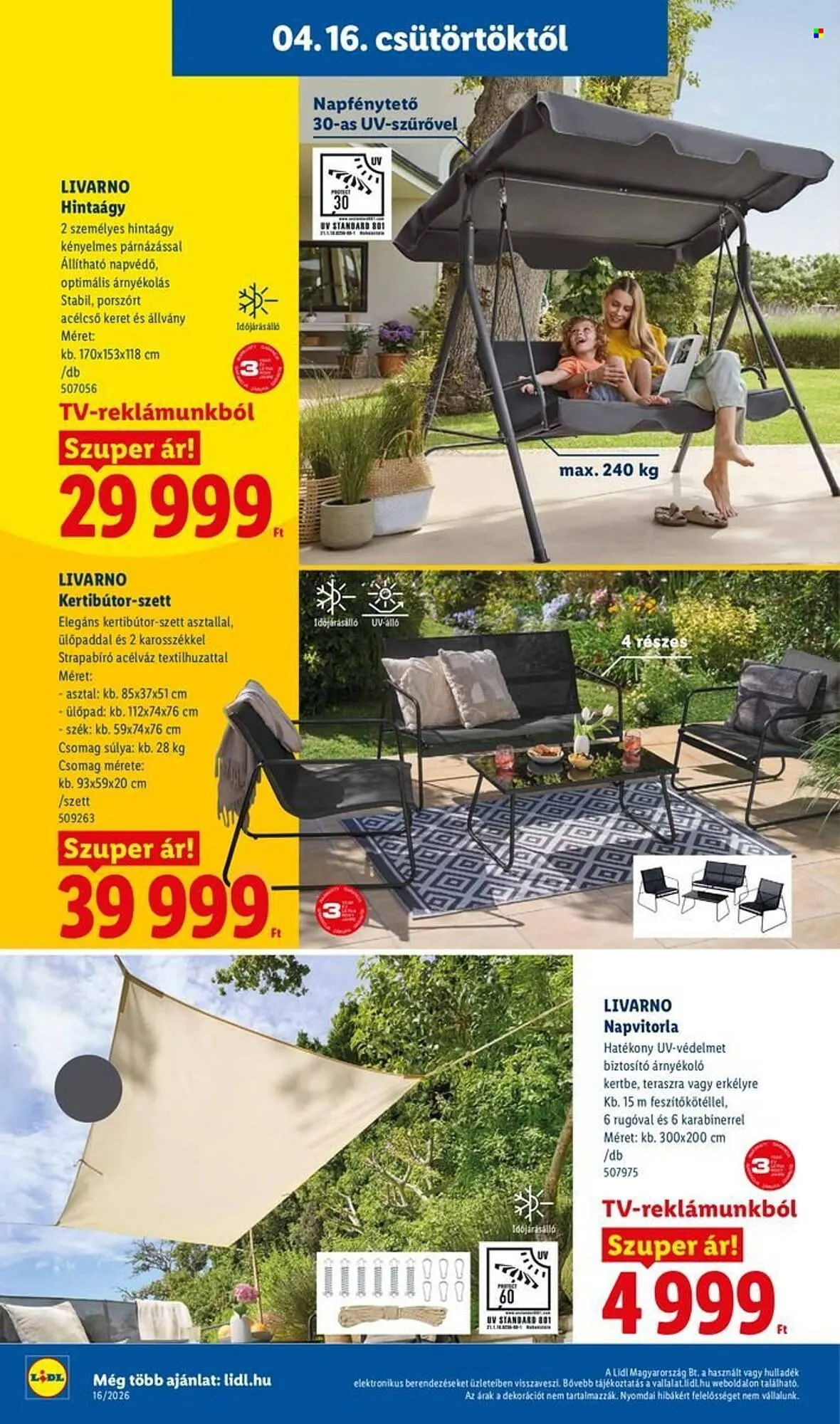 Katalógus Lidl akciós újság április 16.-tól április 22.-ig 2026. - Oldal 4