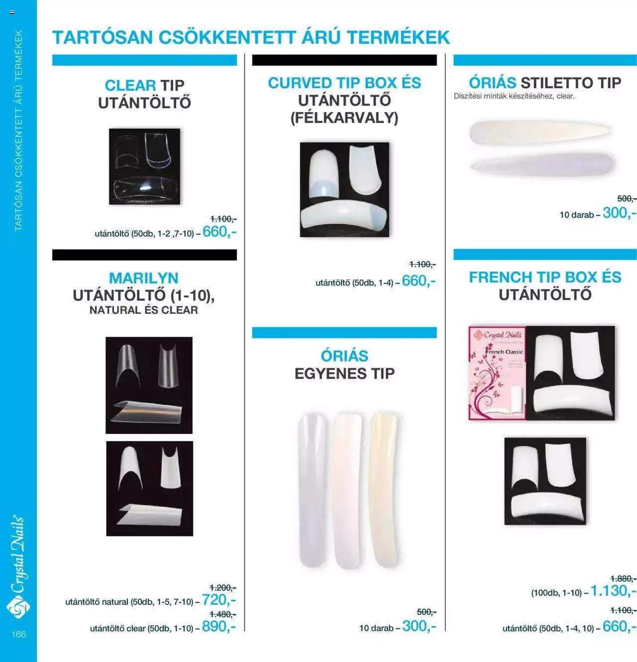 Katalógus Crystal Nails - Nagykatalógus 22/23 március 8.-tól december 31.-ig 2023. - Oldal 166