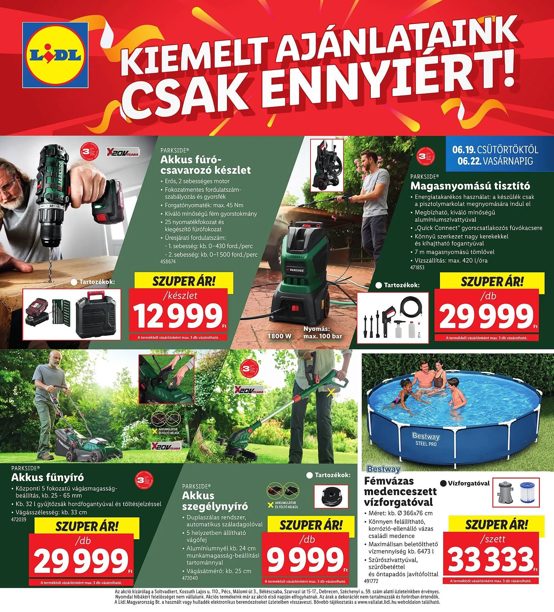 Katalógus Lidl akciós újság június 19.-tól június 22.-ig 2025. - Oldal 4