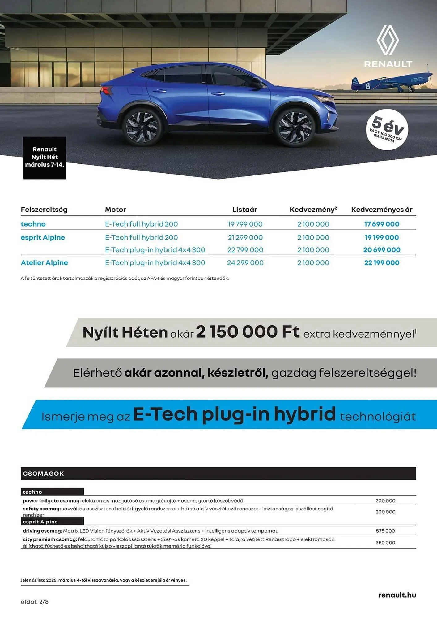 Katalógus Renault akciós újság március 11.-tól április 14.-ig 2025. - Oldal 2