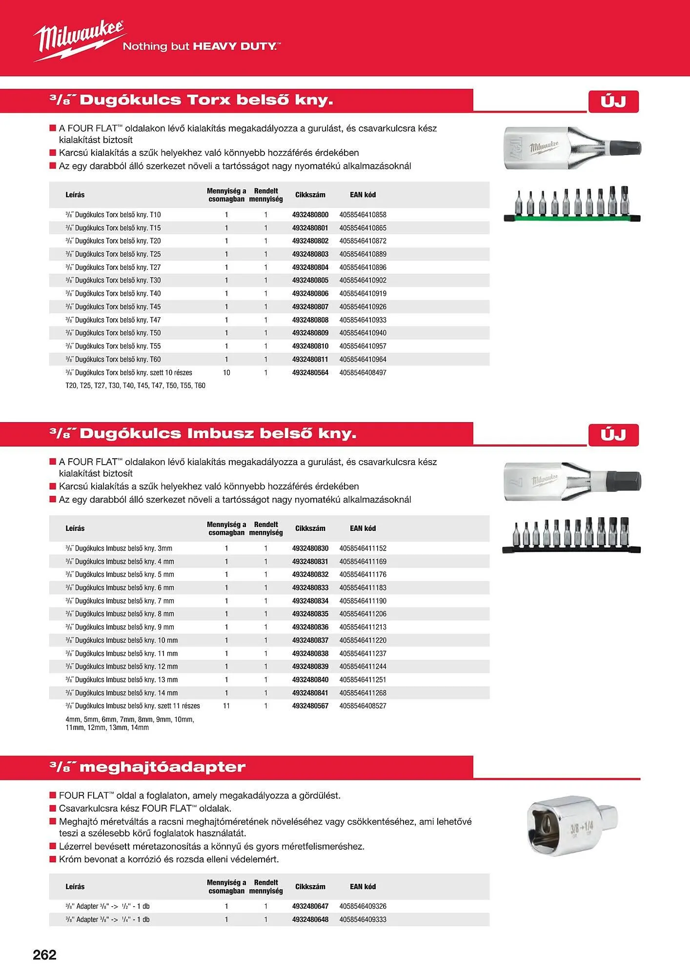 Katalógus Milwaukee akciós újság szeptember 16.-tól december 31.-ig 2025. - Oldal 262