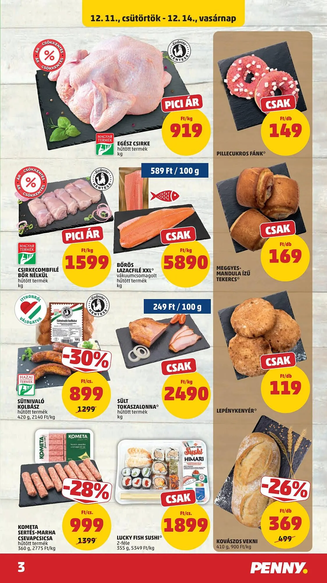Katalógus PENNY akciós újság december 11.-tól december 17.-ig 2025. - Oldal 3