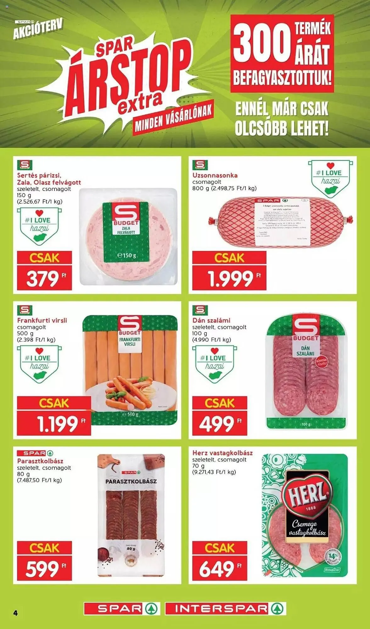 Katalógus Interspar akciós újság augusztus 1.-tól szeptember 30.-ig 2023. - Oldal 4