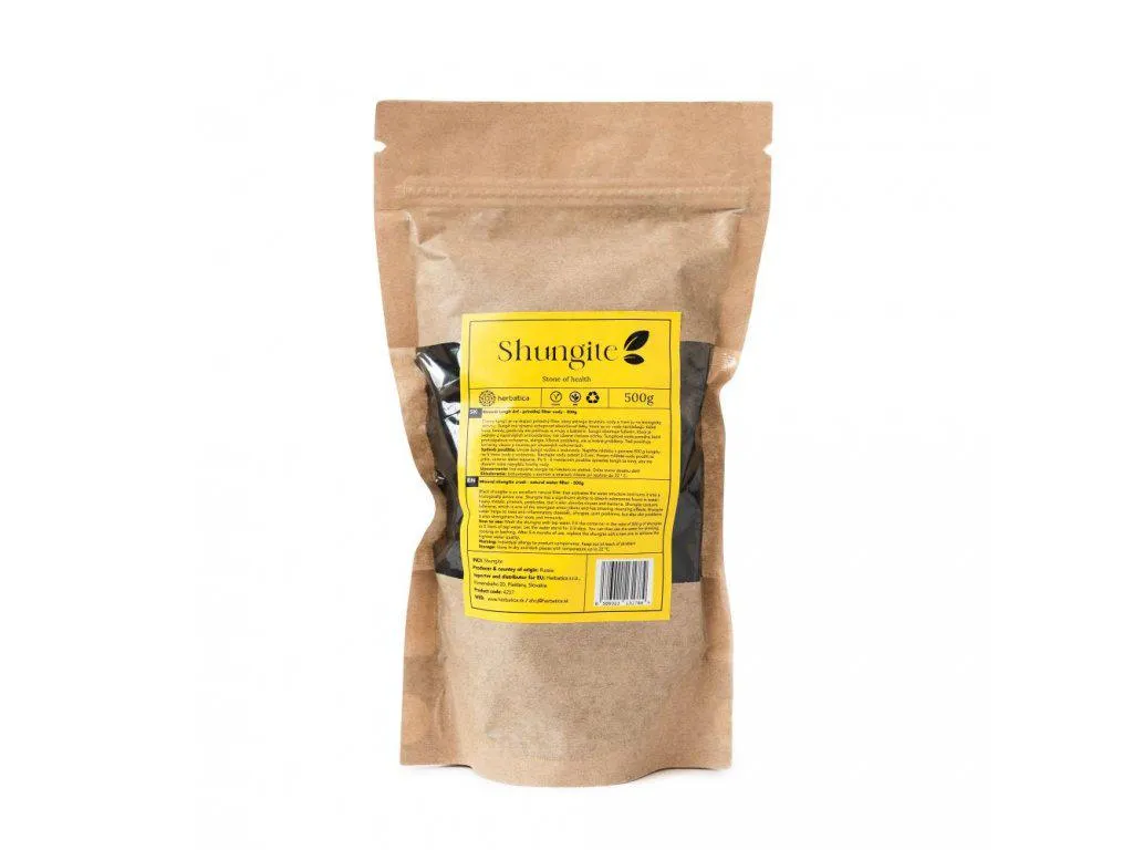 Ásványi sungit morzsa - természetes vízszűrő 500g - Herbatica