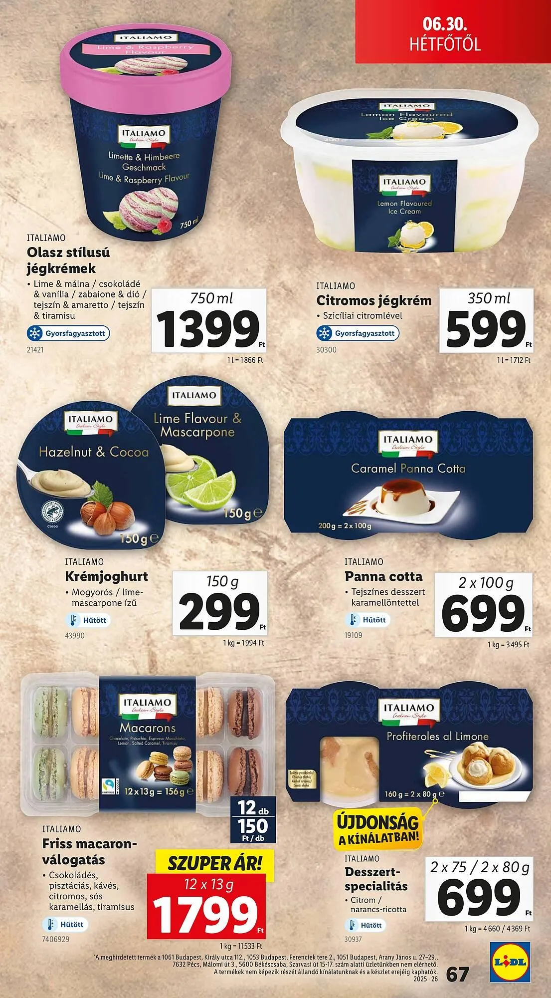 Katalógus Lidl akciós újság június 26.-tól július 2.-ig 2025. - Oldal 67
