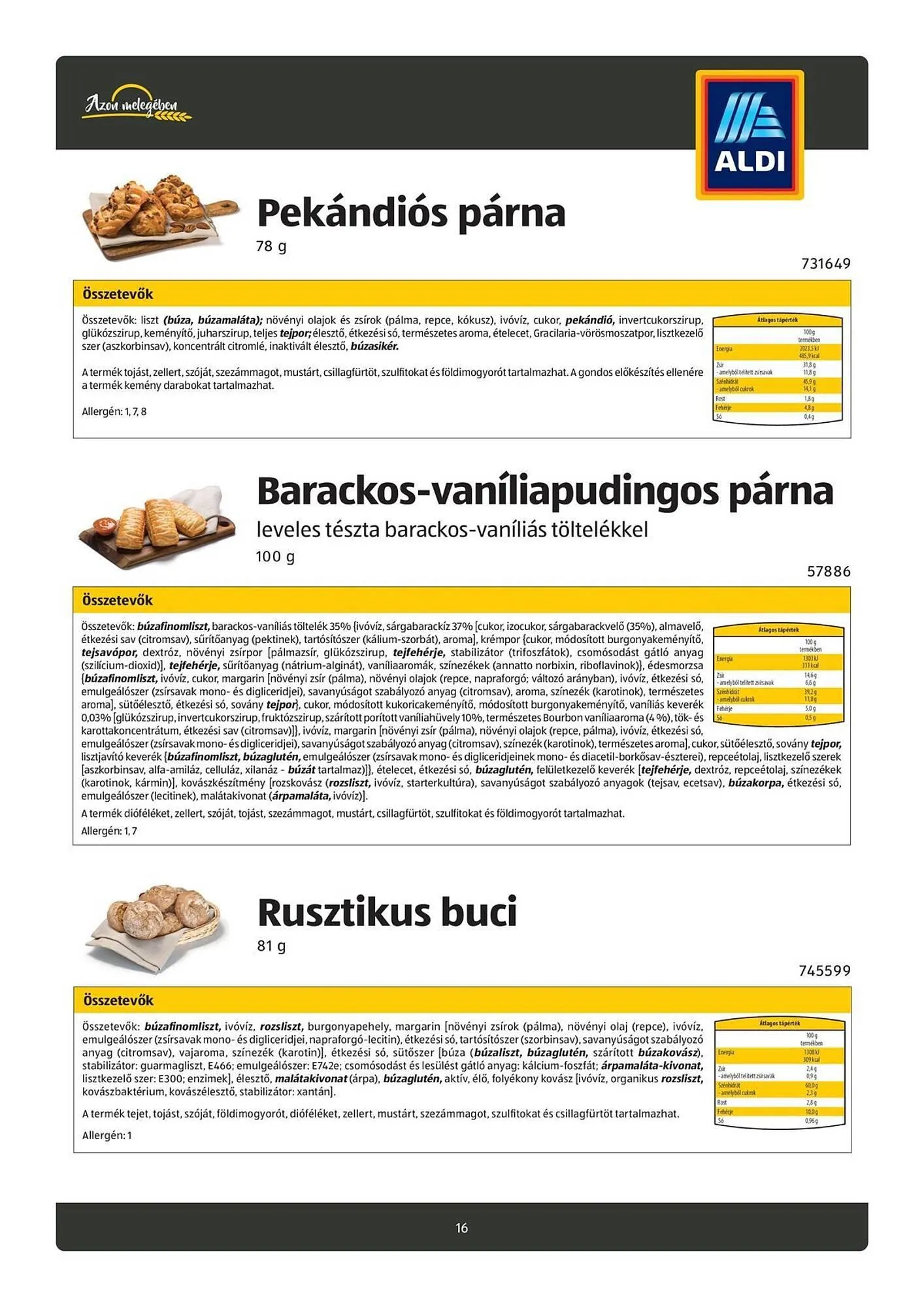 Katalógus ALDI akciós újság november 3.-tól május 12.-ig 2026. - Oldal 16