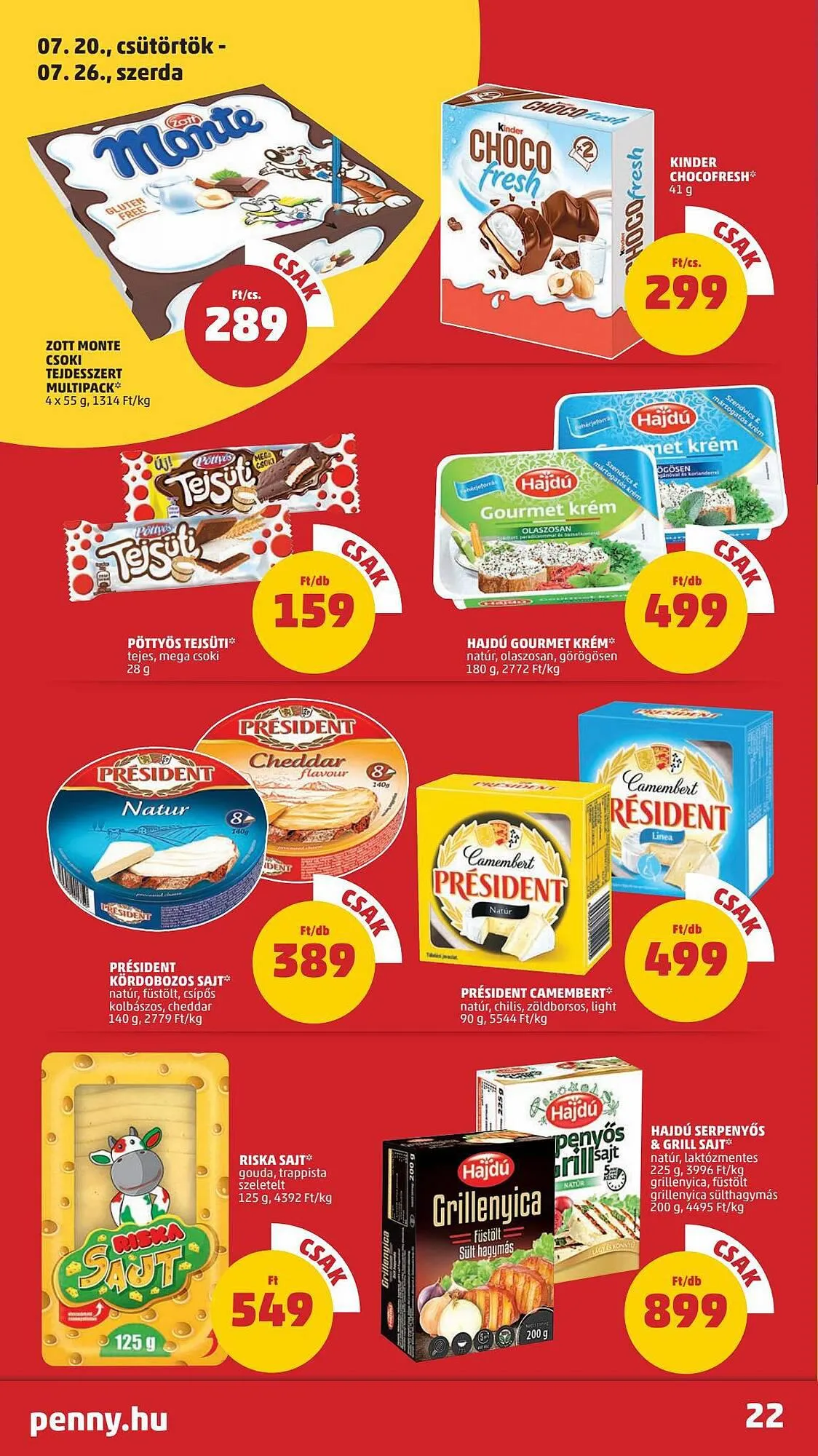 Katalógus PENNY akciós újság július 17.-tól július 26.-ig 2023. - Oldal 26