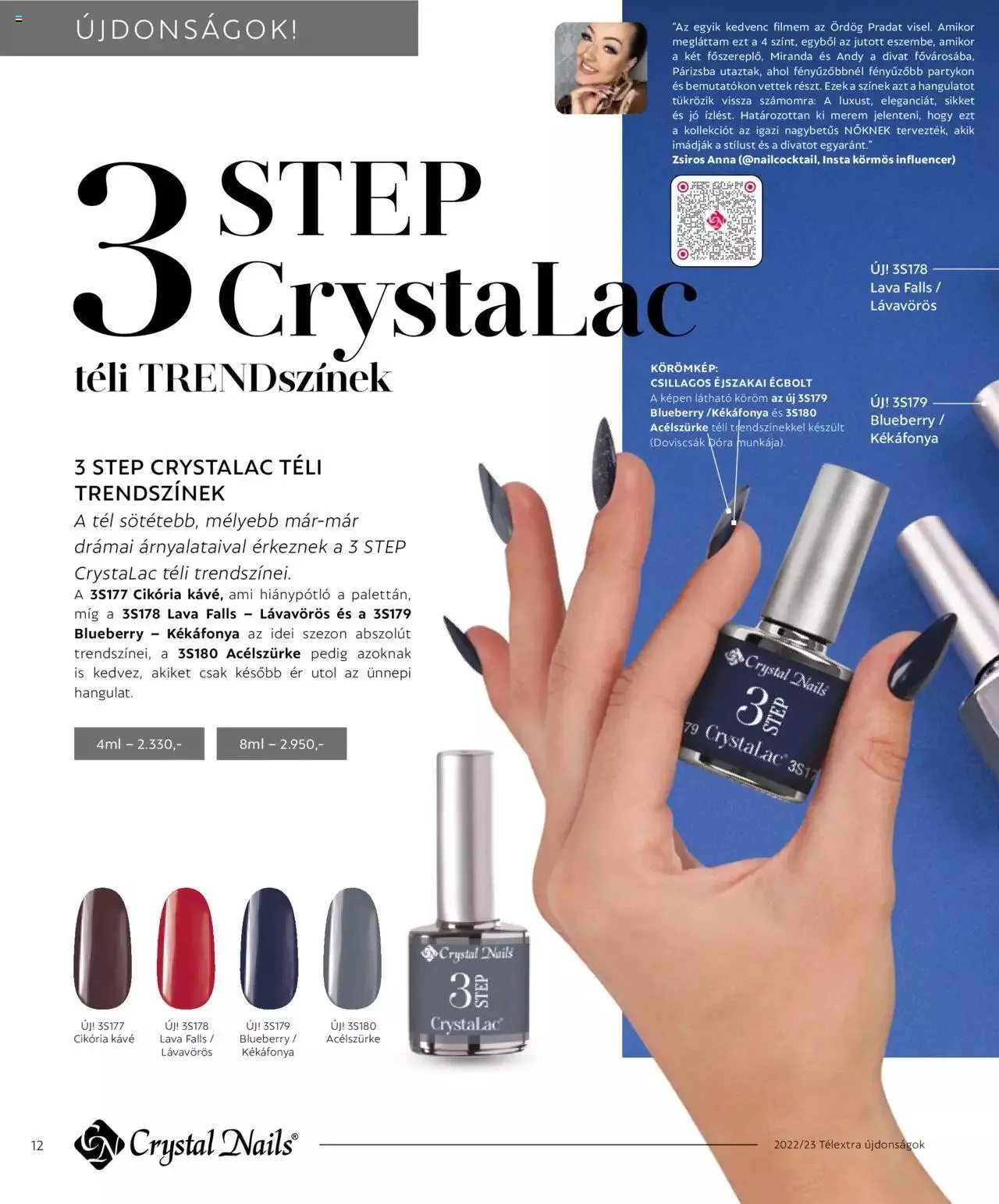Katalógus Crystal Nails - Akciós újság november 7.-tól december 31.-ig 2023. - Oldal 12