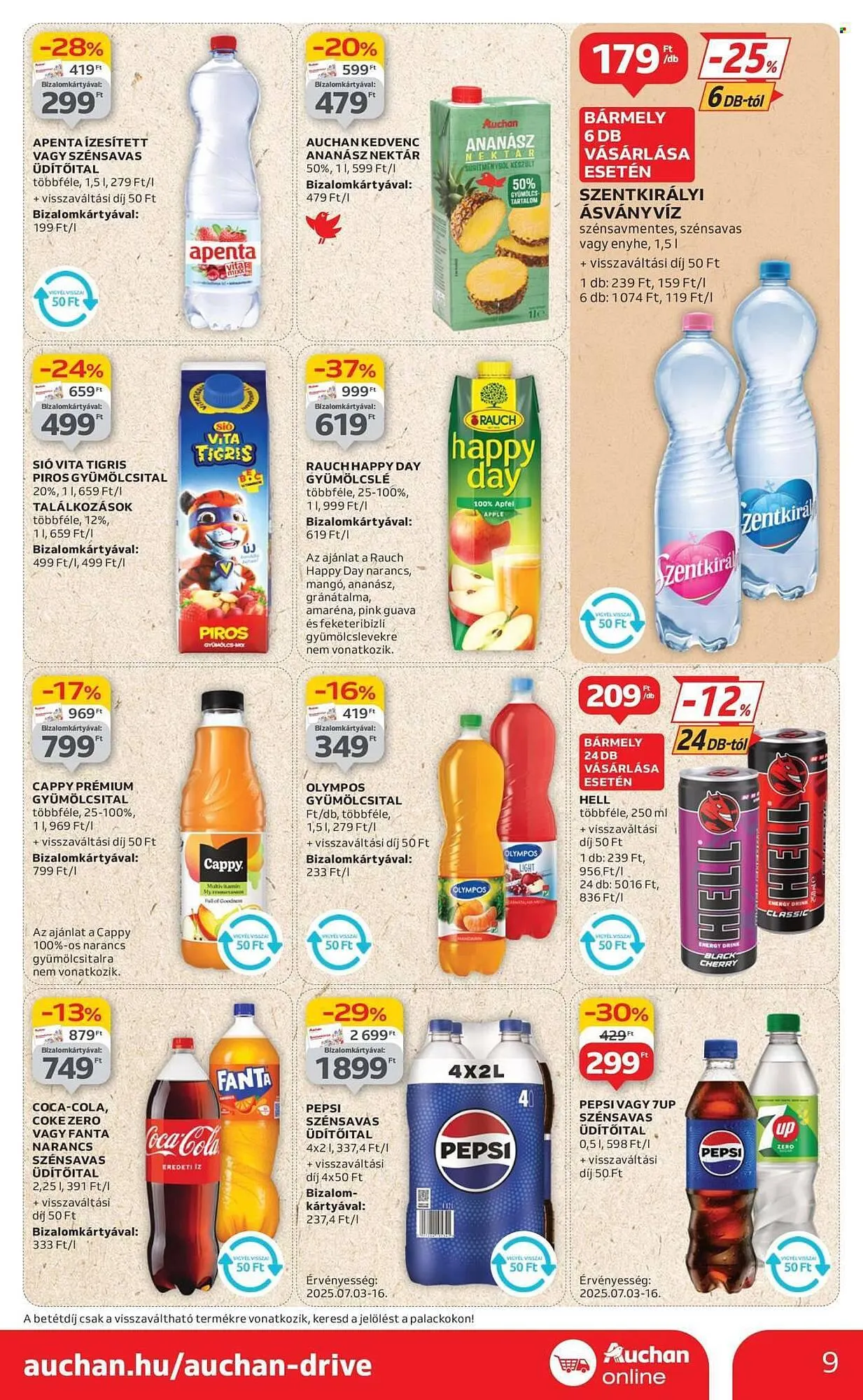 Katalógus Auchan akciós újság július 3.-tól július 9.-ig 2025. - Oldal 9