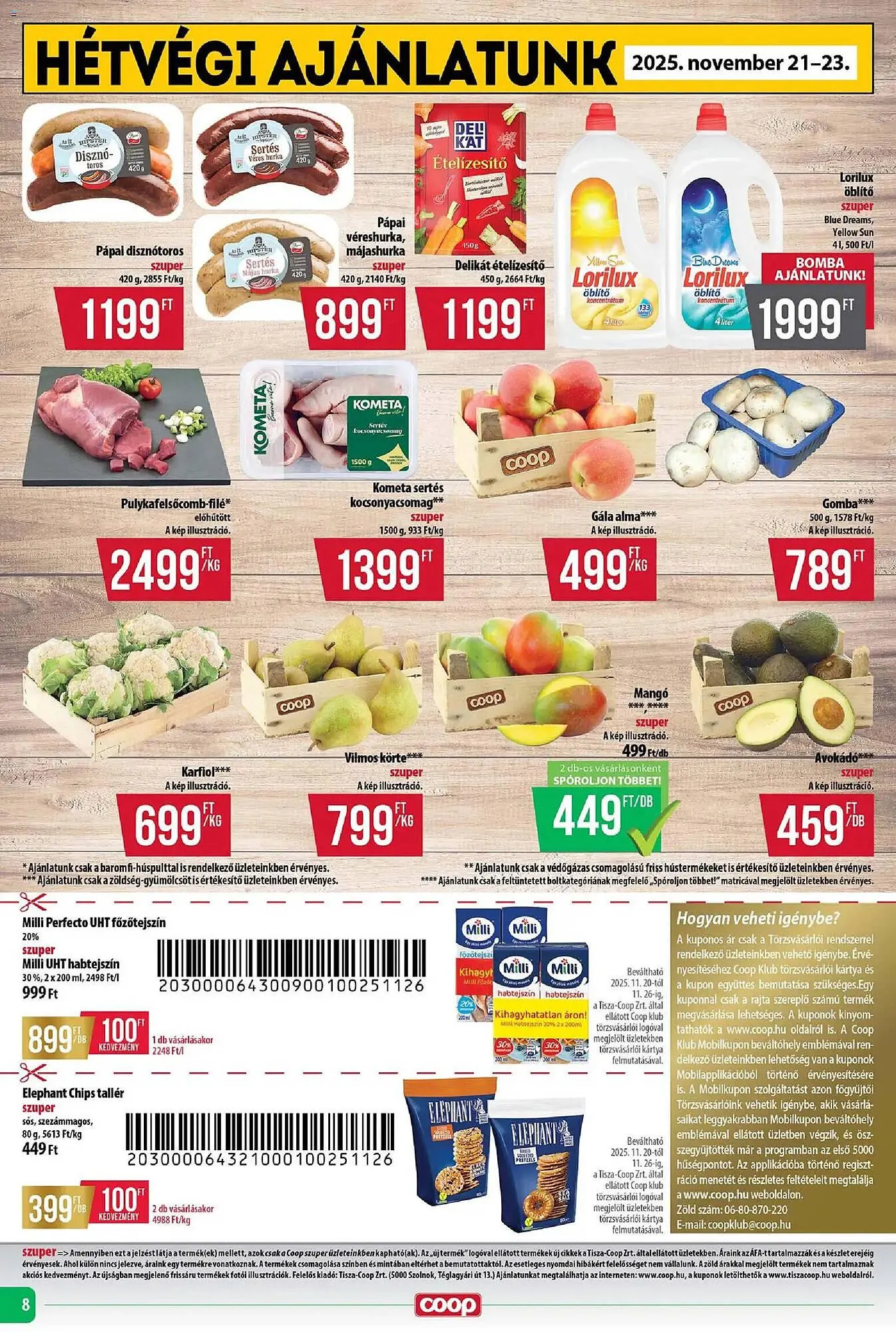 Katalógus Coop akciós újság november 20.-tól november 26.-ig 2025. - Oldal 8