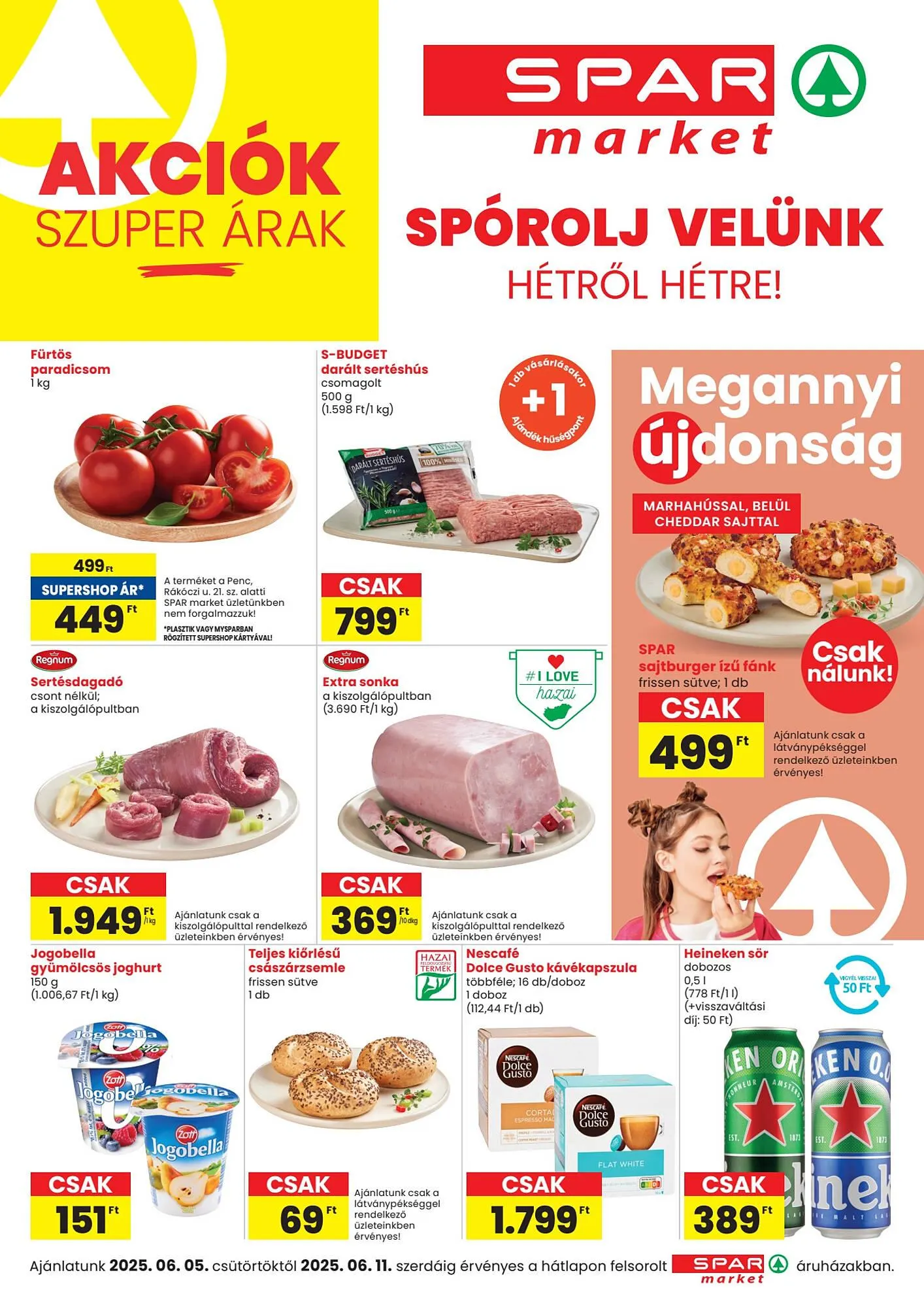 Katalógus Spar akciós újság június 5.-tól június 11.-ig 2025. - Oldal 1