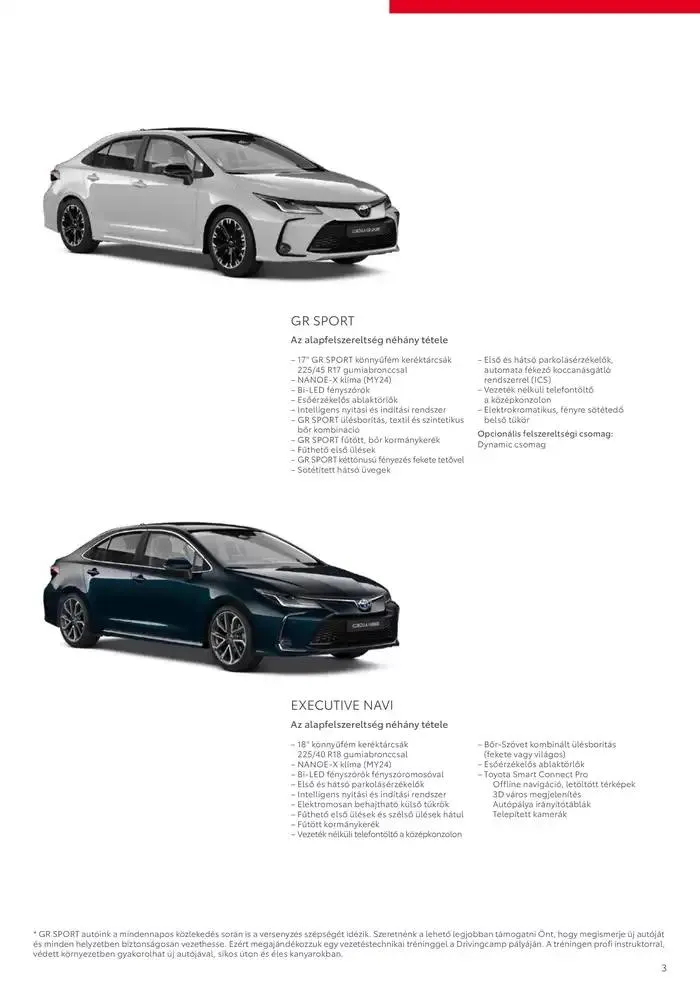 Katalógus Toyota Corolla Sedan január 17.-tól január 17.-ig 2026. - Oldal 3