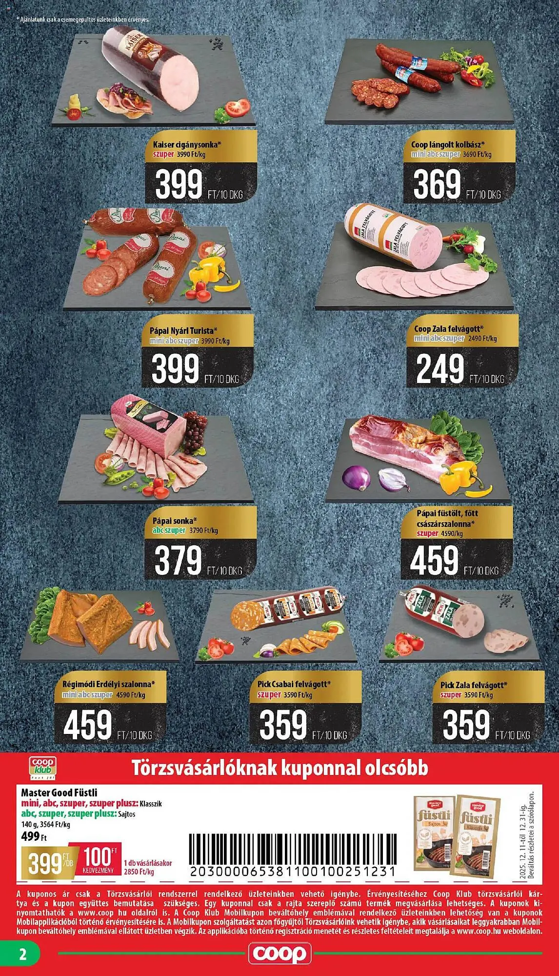 Katalógus Coop akciós újság december 11.-tól december 17.-ig 2025. - Oldal 2