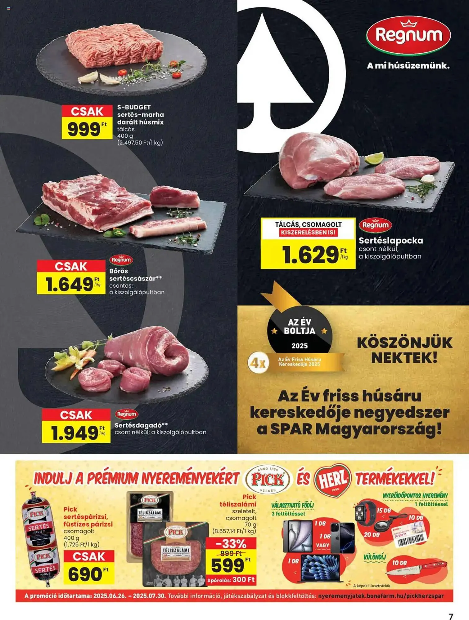 Katalógus Spar akciós újság július 3.-tól július 9.-ig 2025. - Oldal 7