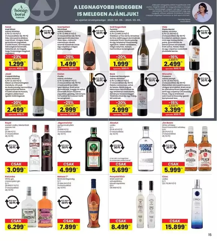 Katalógus Széles választék az ajánlatokból február 6.-tól február 12.-ig 2025. - Oldal 15