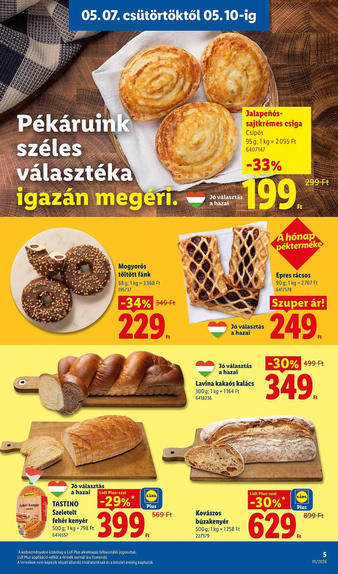 Katalógus Lidl akciós újság május 7.-tól május 13.-ig 2026. - Oldal 5