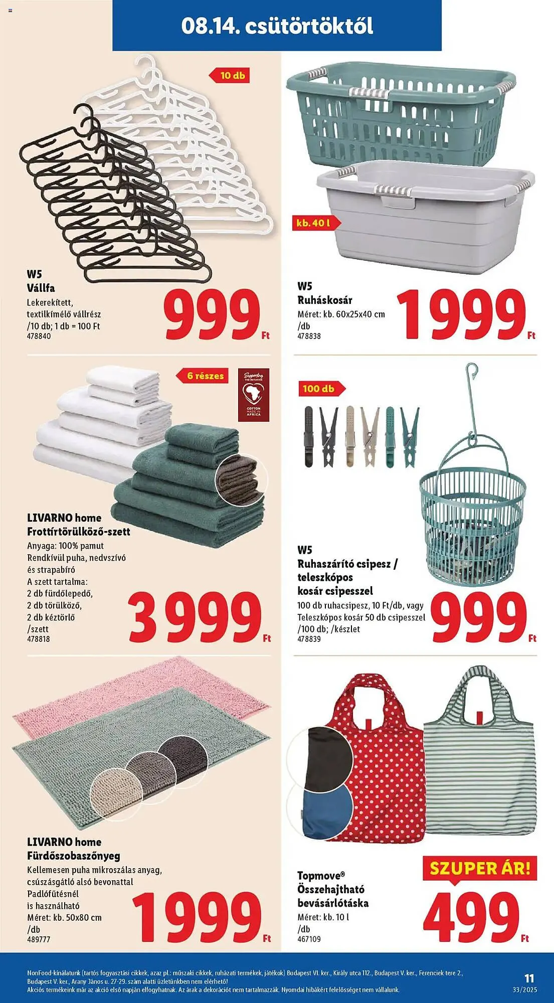 Katalógus Lidl akciós újság augusztus 14.-tól augusztus 20.-ig 2025. - Oldal 11