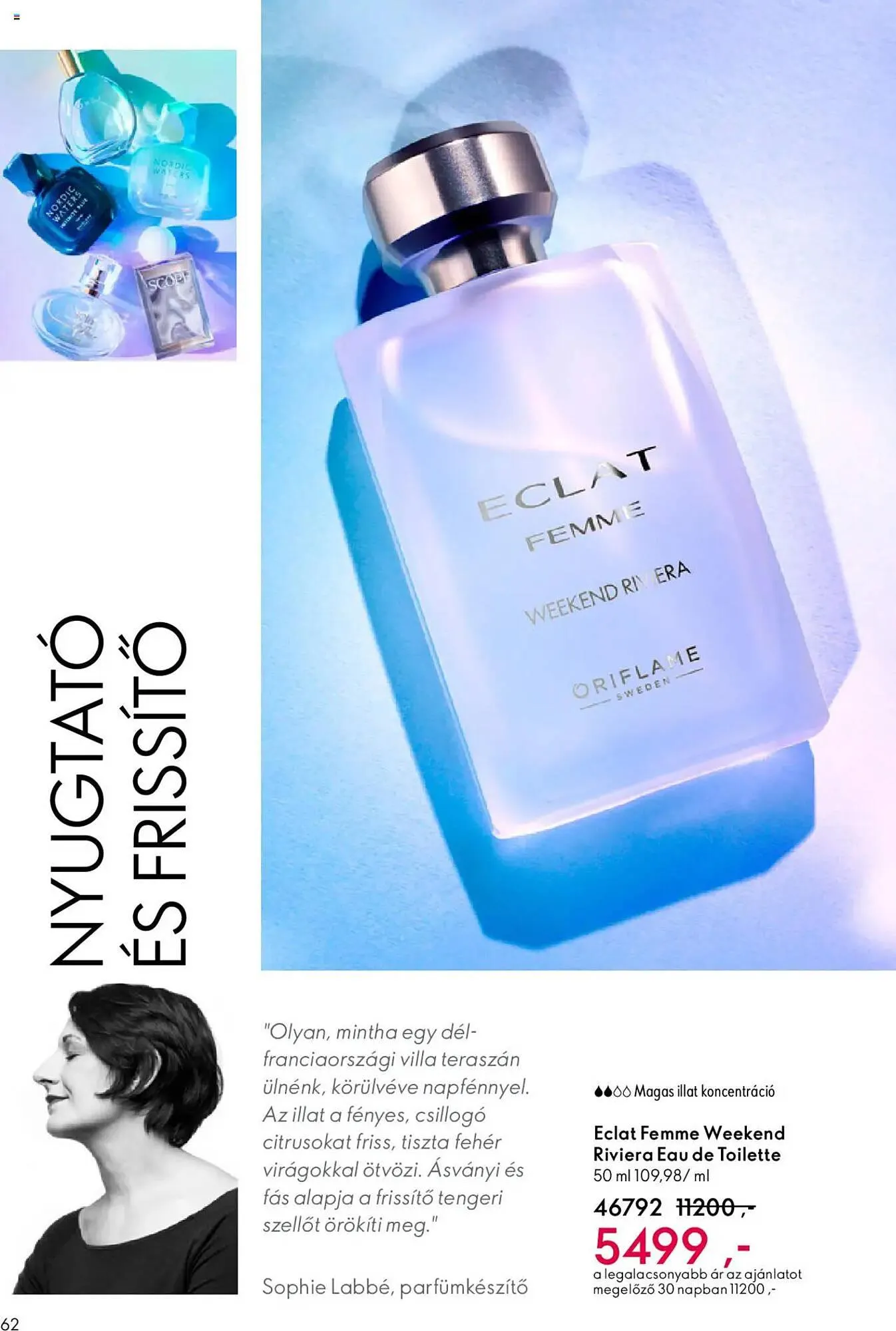 Katalógus Oriflame katalógus október 1.-tól október 21.-ig 2025. - Oldal 62