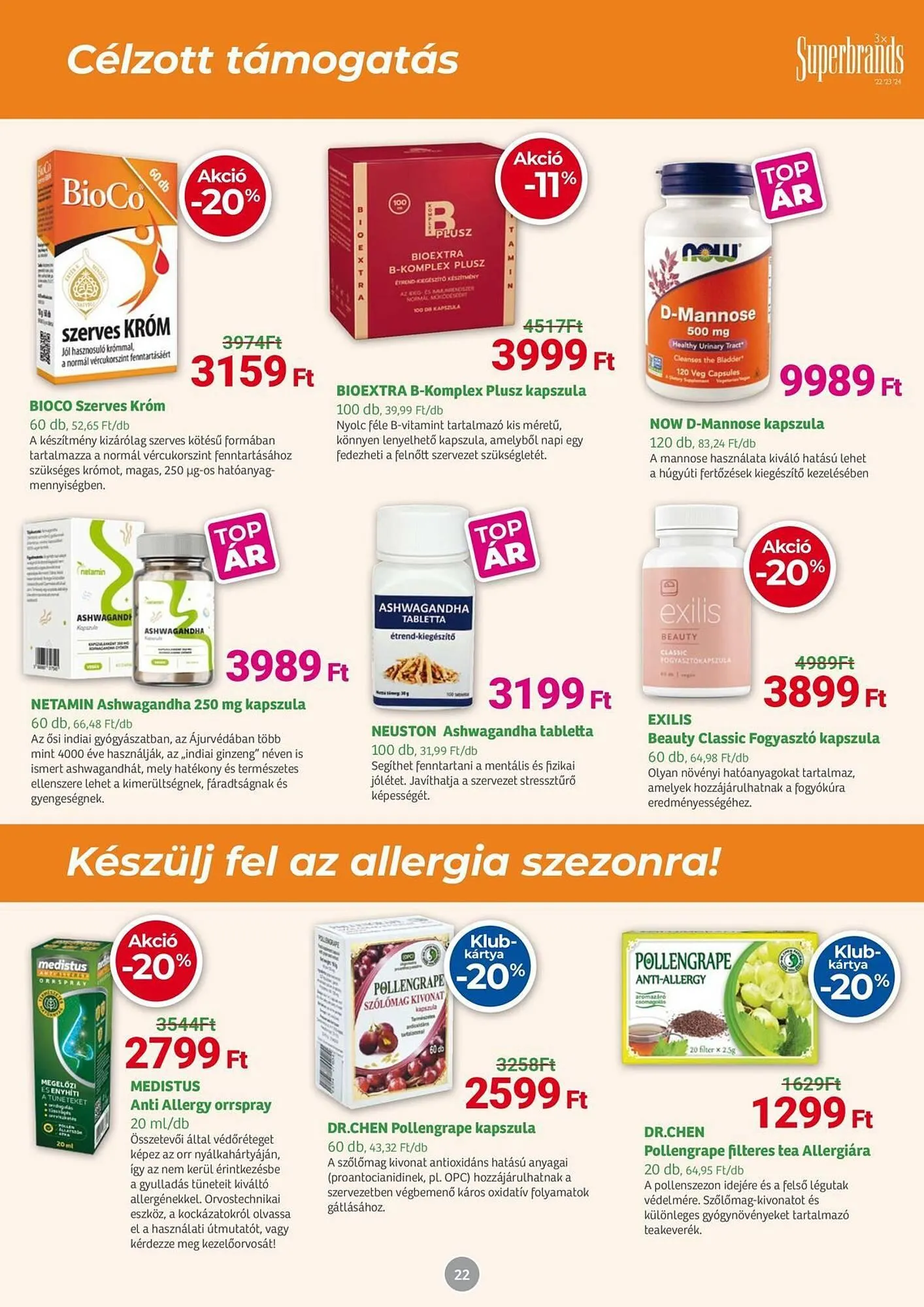 Katalógus Herbaház akciós újság március 31.-tól április 5.-ig 2025. - Oldal 22