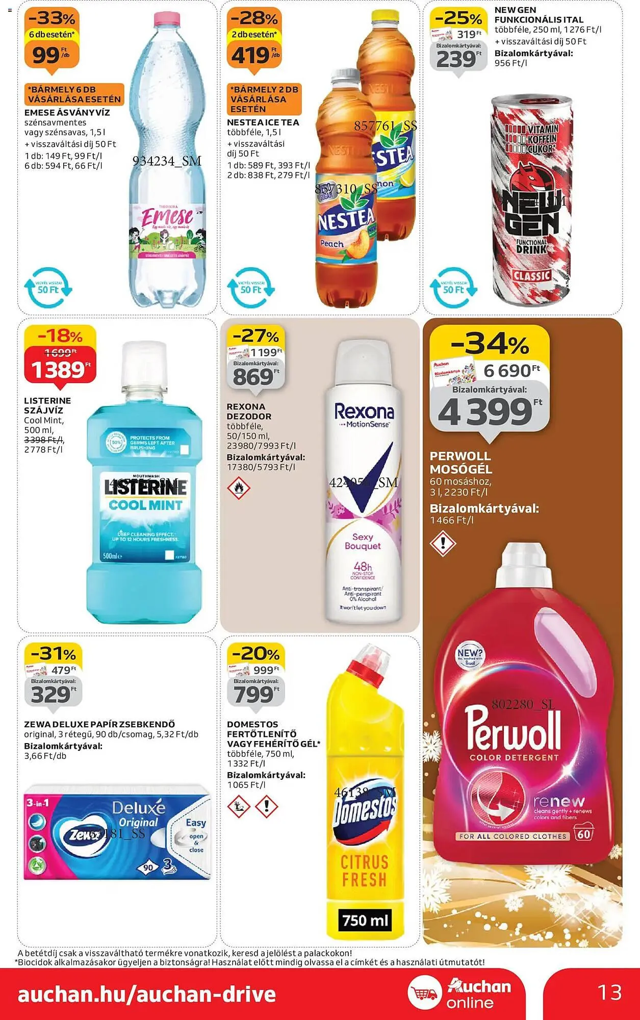 Katalógus Auchan akciós újság december 4.-tól december 10.-ig 2025. - Oldal 13