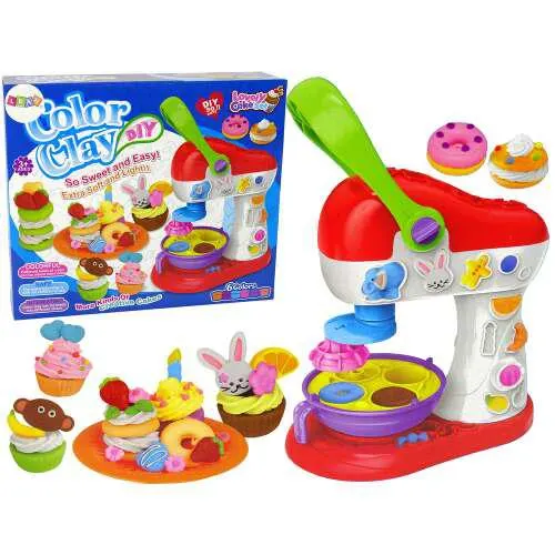 Playdough sütikészítő 6 színben 15888