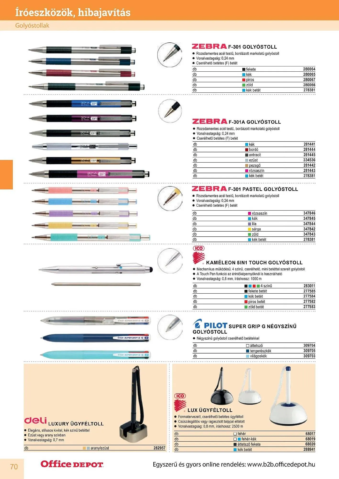 Katalógus Office Depot akciós újság május 9.-tól december 31.-ig 2026. - Oldal 70