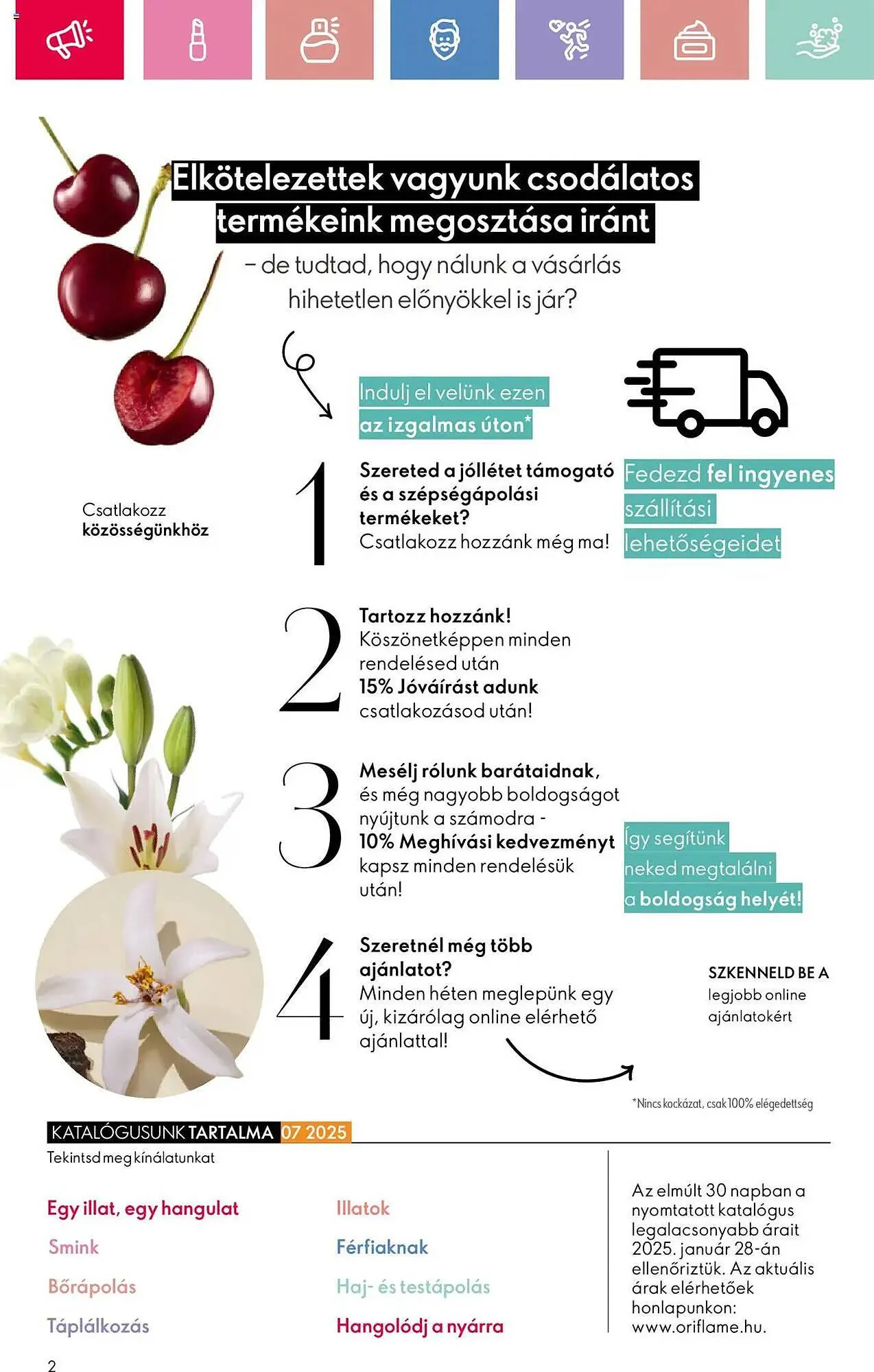 Katalógus Oriflame akciós újság május 4.-tól május 24.-ig 2025. - Oldal 2
