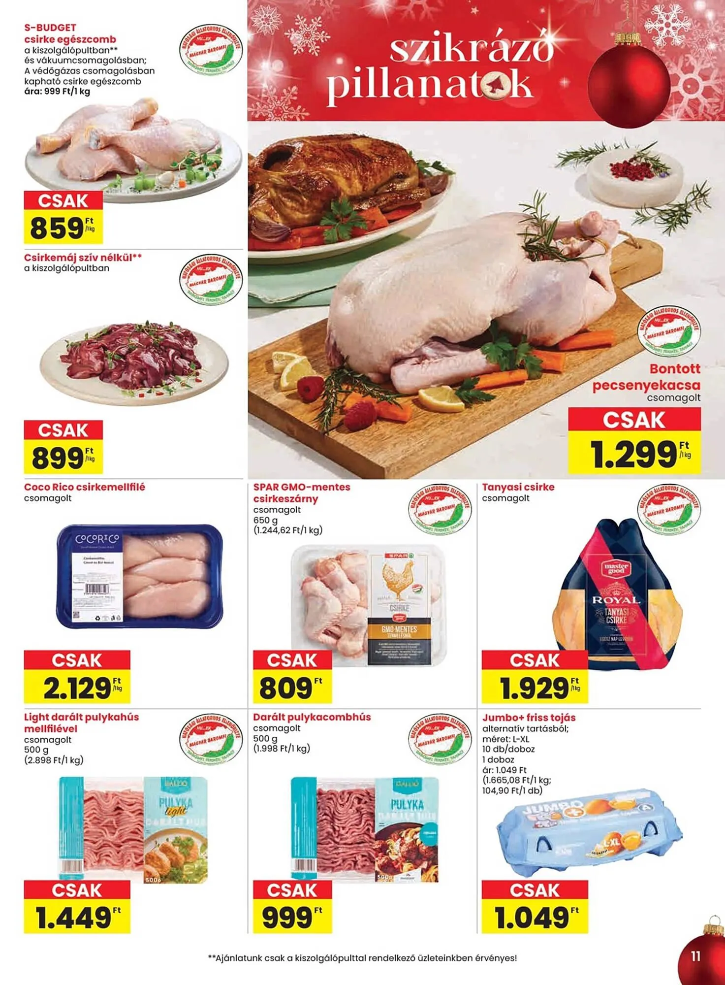 Katalógus Spar akciós újság december 11.-tól december 17.-ig 2025. - Oldal 11