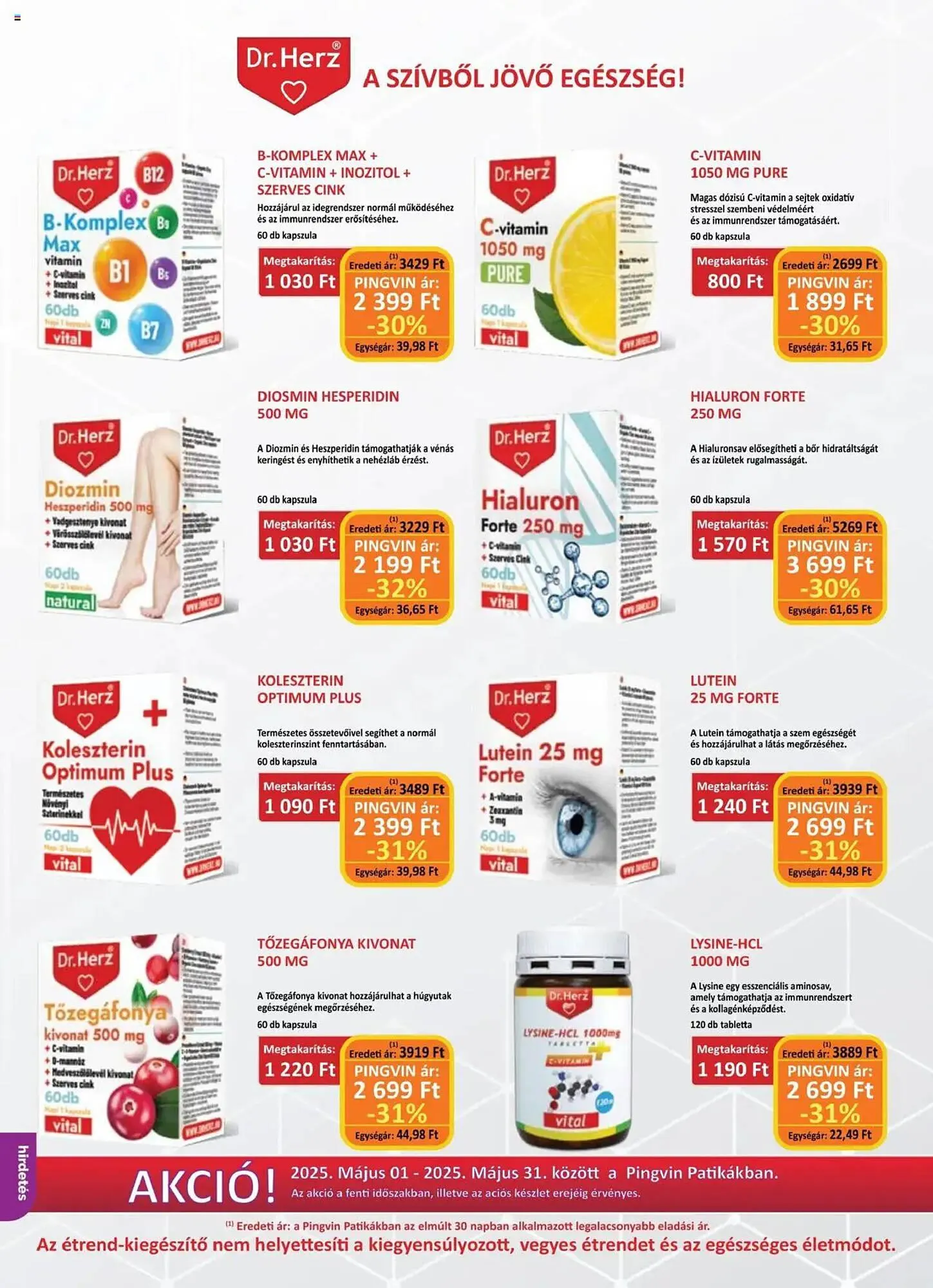 Katalógus Pingvin Patika akciós újság május 1.-tól május 31.-ig 2025. - Oldal 4