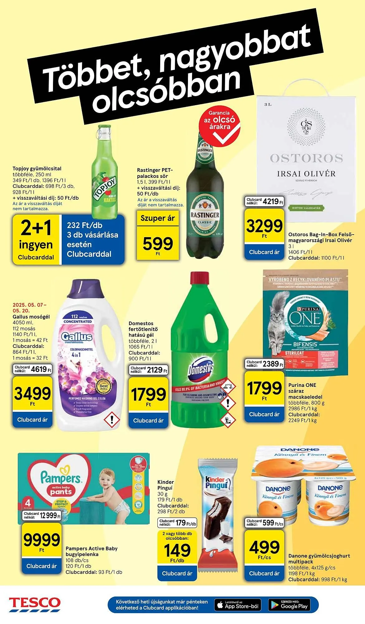 Katalógus Tesco akciós újság május 15.-tól május 21.-ig 2025. - Oldal 6