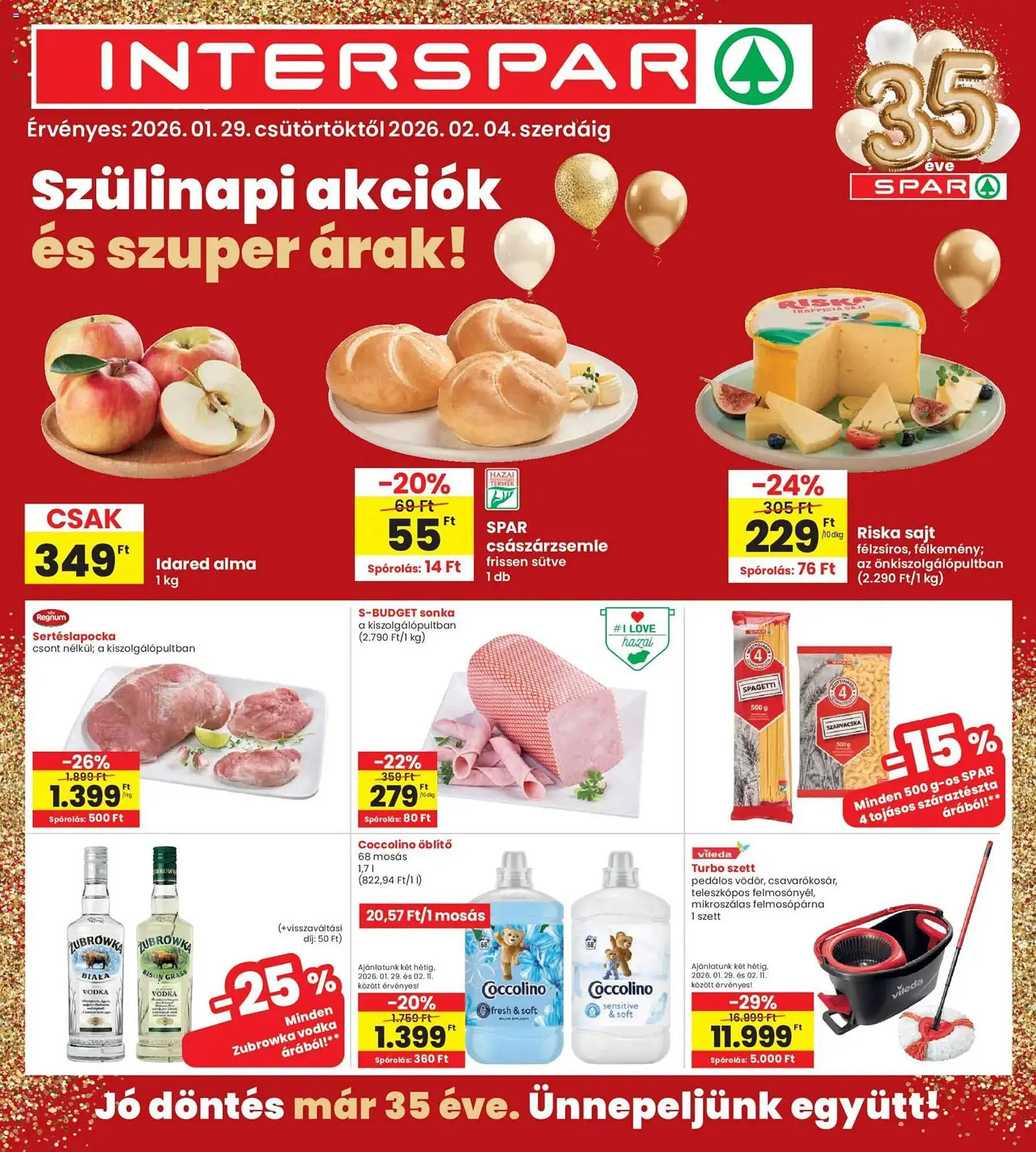 Interspar akciós újság - 1