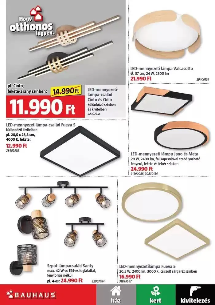 Katalógus Katalógus Bauhaus november 7.-tól november 21.-ig 2024. - Oldal 3