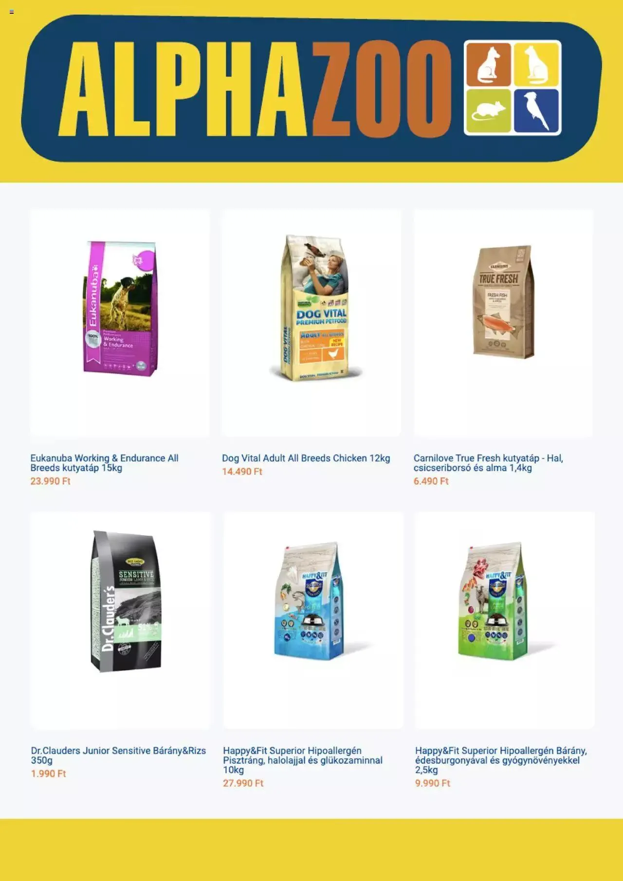 Katalógus AlphaZoo - Akciós újság március 20.-tól december 31.-ig 2023. - Oldal 2
