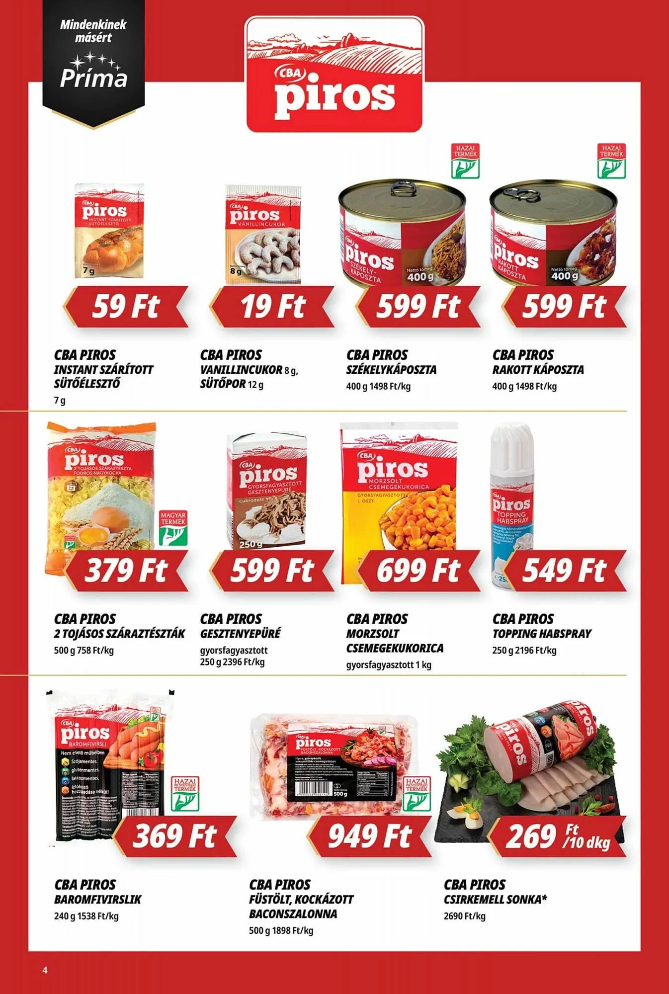 Katalógus Príma akciós újság december 11.-tól december 17.-ig 2025. - Oldal 4