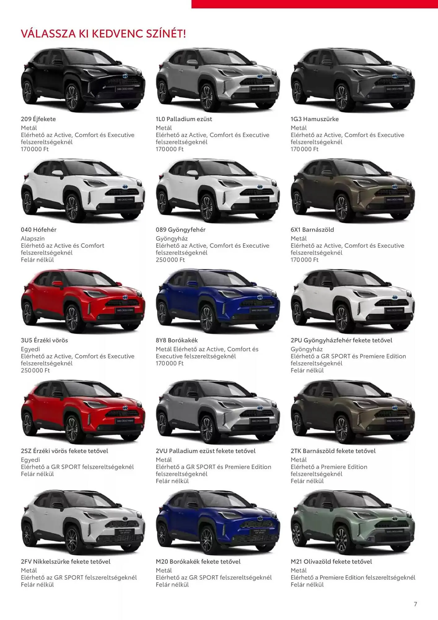 Katalógus Toyota akciós újság december 17.-tól december 17.-ig 2025. - Oldal 7