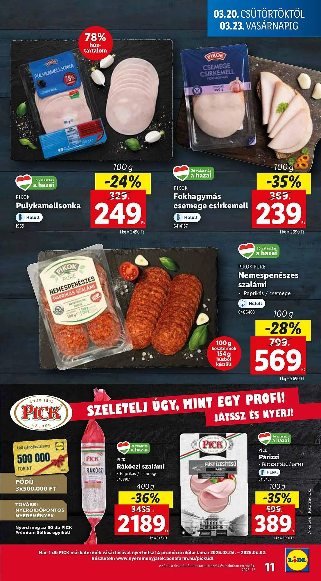 Katalógus Lidl akciós újság március 20.-tól március 26.-ig 2025. - Oldal 11