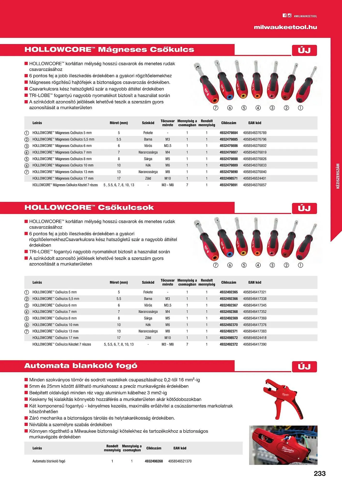 Katalógus Milwaukee akciós újság szeptember 16.-tól december 31.-ig 2025. - Oldal 233