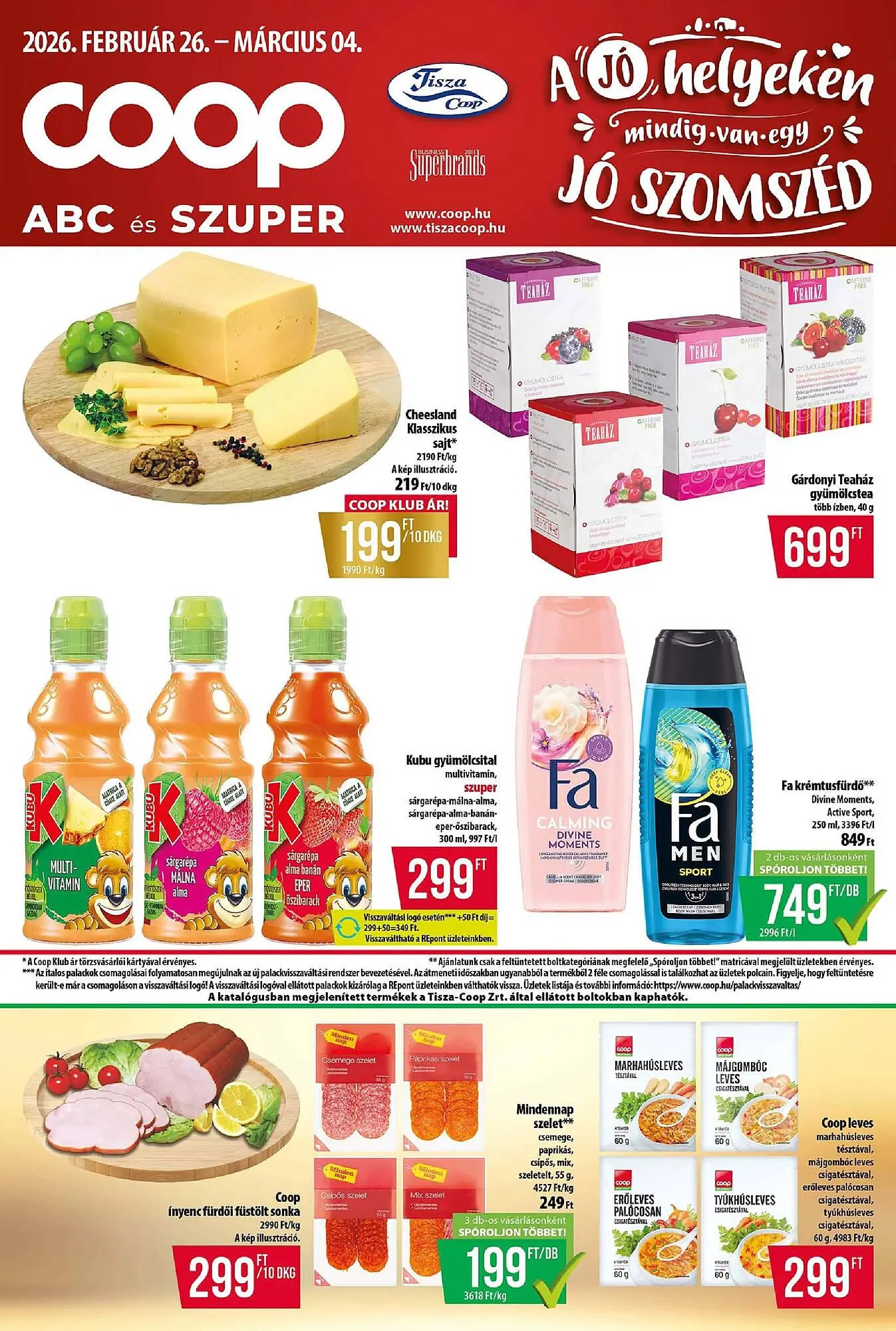 Katalógus Coop akciós újság február 26.-tól március 4.-ig 2026. - Oldal 1