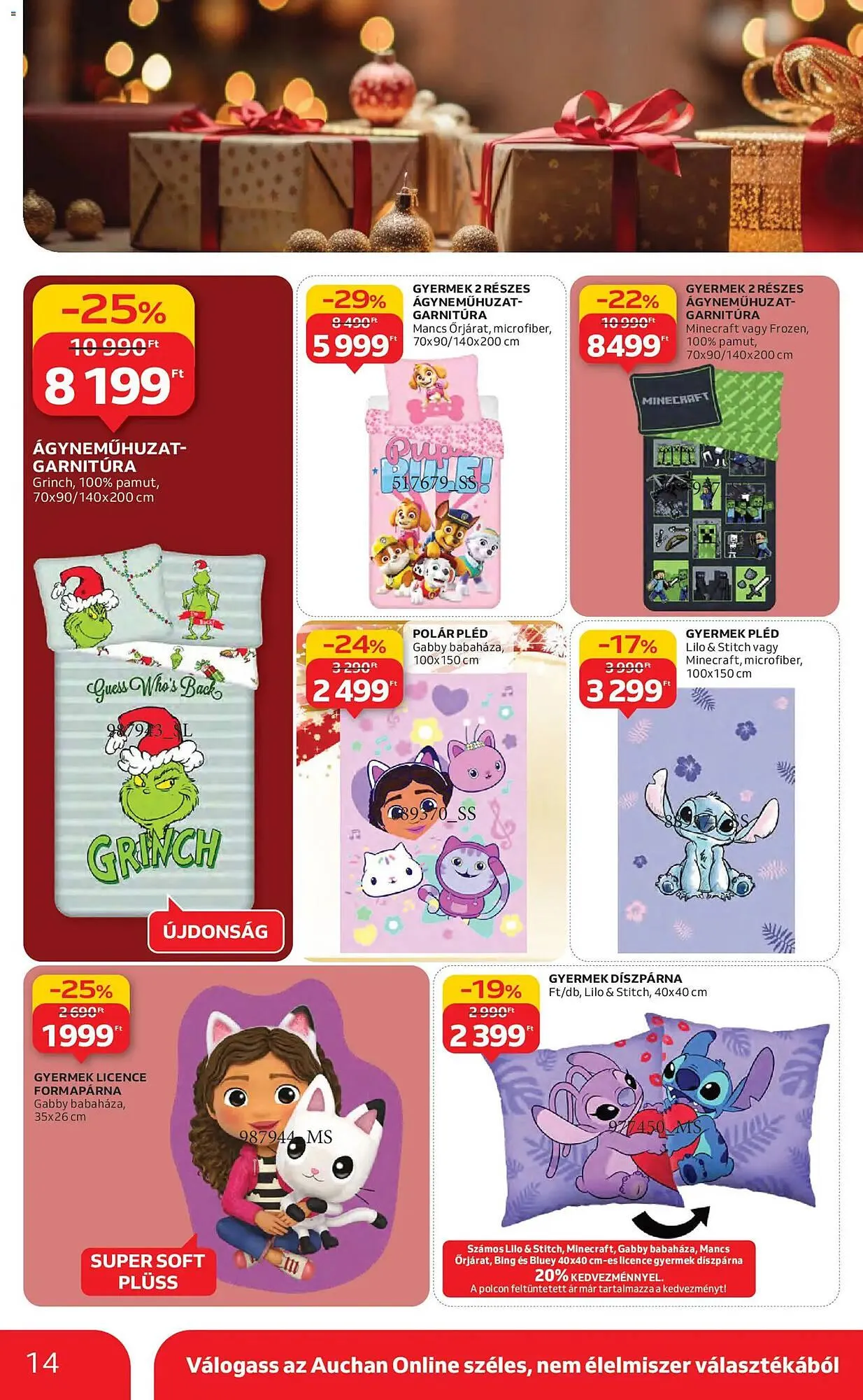 Katalógus Auchan akciós újság november 13.-tól december 24.-ig 2025. - Oldal 14
