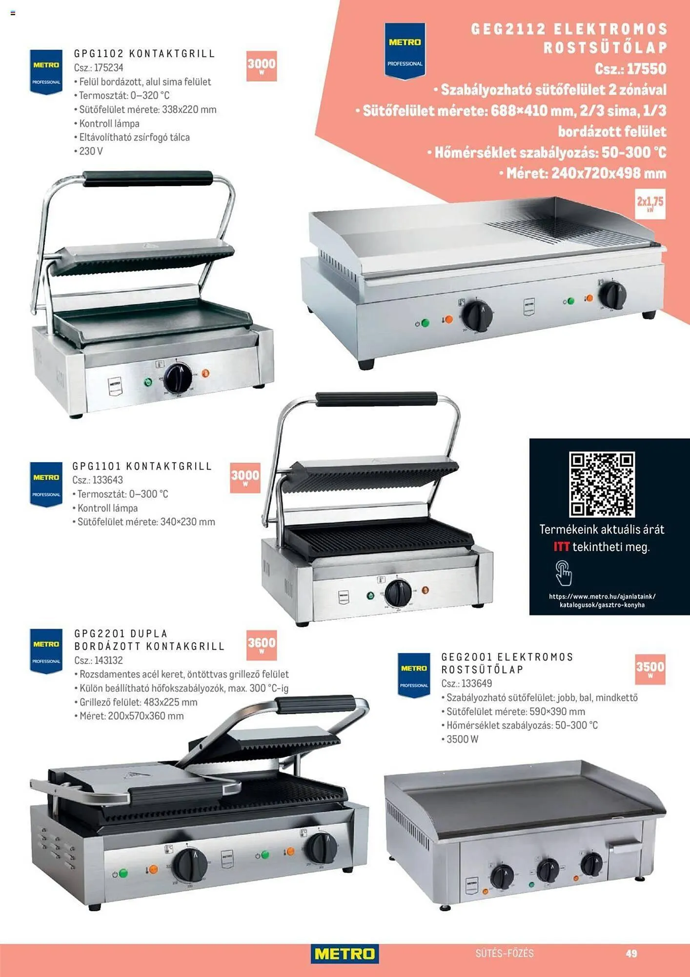 Katalógus Metro Gasztro konyha katalógus akciós újság február 15.-tól február 29.-ig 2024. - Oldal 49