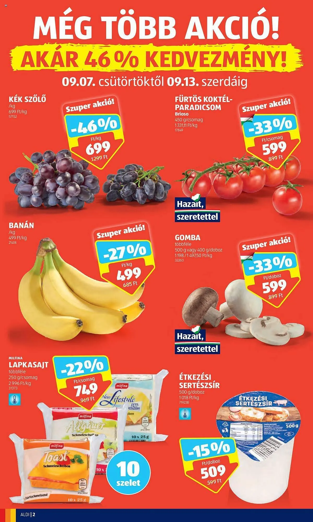 Katalógus ALDI akciós újság szeptember 7.-tól szeptember 13.-ig 2023. - Oldal 2